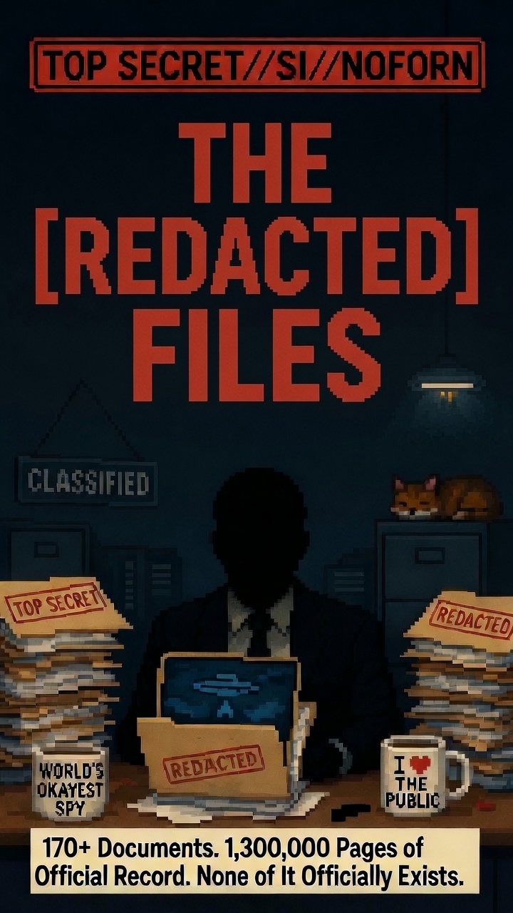 THE [REDACTED] FILES Book Cover